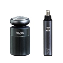 米技 Miji 个护套装 M01 剃须刀ESR0101+鼻毛修剪器NHTE0101