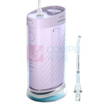 飞利浦 PHILIPS 冲牙器 2款喷嘴 HX3333/23 (紫)