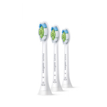 飞利浦 PHILIPS 电动牙刷刷头 HX6063 (3只装) (白色) (适配型号:HX9362,HX9332,HX9312,HX9322)
