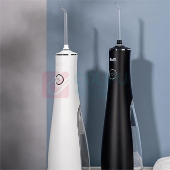 拜尔 便携充电式冲牙器水牙线 M6 (配3个喷嘴) (颜色随机)