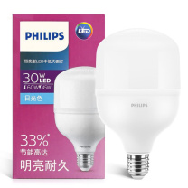 飞利浦 PHILIPS LED灯泡大功率瓦数节能灯 e-27e-40螺口 30W E27 冷白光6500K