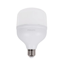 飞利浦 PHILIPS LED中低天棚灯泡 E27螺口 40W 6500K (白光) 恒亮型 大功率节能球泡