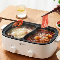 艾青春 AIYOUTH 鸳鸯锅电火锅 AI-HG318 5.5L