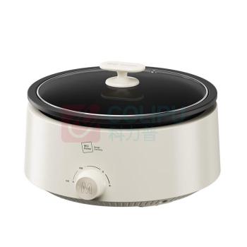 米技 Miji 多功能电火锅 EMP-L4001 4L (白色) 电煮锅