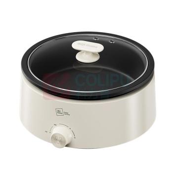 米技 Miji 多功能电火锅 EMP-L4001 4L (白色) 电煮锅