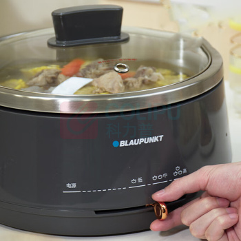 蓝宝 Blaupunkt 电火锅家用大容量多功能电炒锅火锅专用锅 BP-DHG135(A) 4L