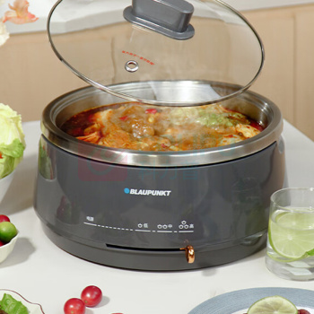 蓝宝 Blaupunkt 电火锅家用大容量多功能电炒锅火锅专用锅 BP-DHG135(A) 4L