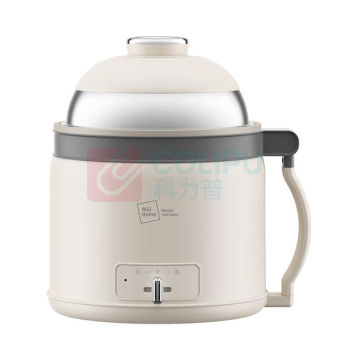 米技 Miji 家用多功能锅电煮锅 ECE-L2086 600W/220V 2L (白色) 一锅多用