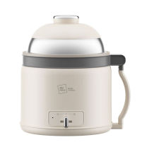 米技 Miji 家用多功能锅电煮锅 ECE-L2086 600W/220V 2L (白色) 一锅多用