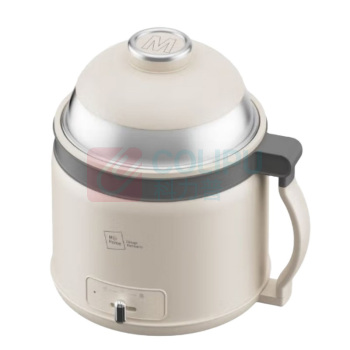 米技 Miji 家用多功能锅电煮锅 ECE-L2086 600W/220V 2L (白色) 一锅多用