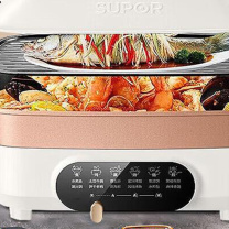 苏泊尔 SUPOR 多功能 电火锅 JD 3424 D08 34*24CM