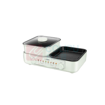苏泊尔 SUPOR 电火锅 GJ4025S833 2000W大火力 (冰柳绿)