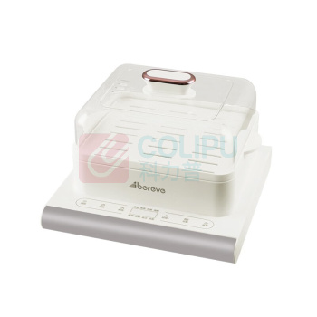 艾贝丽 大容量三层电蒸锅 ABL-ZG165 21L (米白色)