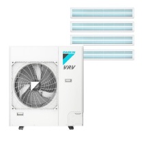 大金 DAIKIN 家用商用中央空调【室外机】(含安装费，材料费)项目专供款 6匹 一拖四 