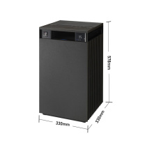夏普 SHARP 空气净化器 KJ700F-S120Z/H (黑色) (FX-S120Z-H) 原装进口 PCI净离子群 除雾霾除甲醛等
