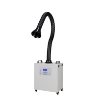 SERLEON 移动式烟雾净化器 JK300SL 电压220v,额定功率:300W;尺寸:450*265*464mm,烟管直径:75mm,长度1.4m;过滤效果:0.3μm,99.97%,噪音:<50DB,内循环净化
