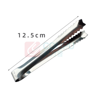 DAYZEAL 加厚不锈钢冰夹 5寸 12.5cm*1.5cm 304不锈钢 2个/件