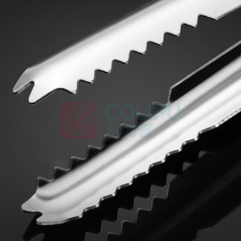 DAYZEAL 加厚不锈钢冰夹 5寸 12.5cm*1.5cm 304不锈钢 2个/件