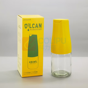 九天 厨房调味油壶单只装 JT1706 壶-450ml ((黄色、绿色颜色随机))