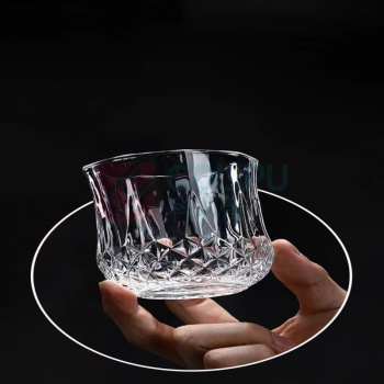 灿灵得 钻石玻璃杯,威士忌酒杯 约220ml