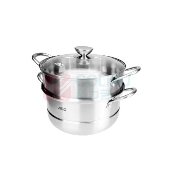 爱仕达 ASD 不锈钢加厚蒸锅 QVL1528-L 28cm