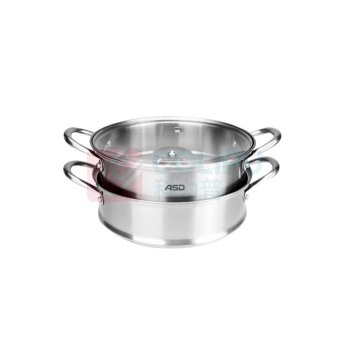 爱仕达 ASD 不锈钢加厚蒸锅 QVL1528-L 28cm