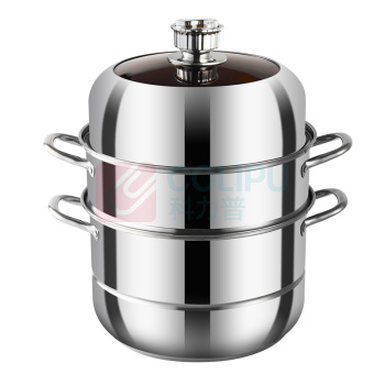 皖亭 WANTING 蒸蒸日膳定时蒸锅 WT-ZG-005 32CM (银色)
