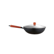 栢士德 BYSTON 米克精铁炒锅 BST-150D 32CM 带锅盖
