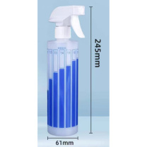 卫辞 洗洁精稀释喷瓶 500ml 带刻度喷壶 (蓝色)