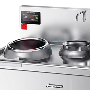 德玛仕 DEMASHI 商用小炒加大炒组合灶 HW-DXC1525-01 201材质 15kW+25kW
