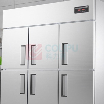 乐创 lecon 冰柜 LC-J-LM01 六门 (银色) 全冷藏