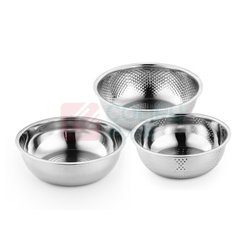 博堡 “蒸”爱厨房套装 BDY-TZ001  54.5×11.5×28 28cm蒸锅、28cm果蔬盆 26cm和面24cm米筛