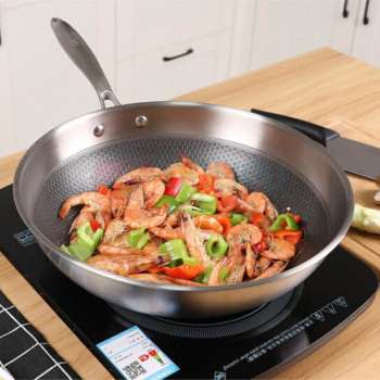 康巴赫 KBH 炒锅 CFC32A1 32cm (原色) 炒锅*1