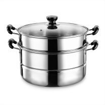 德世朗 DESLON 蒸蒸日上两层多用蒸锅 DFS-Z018B 26cm 