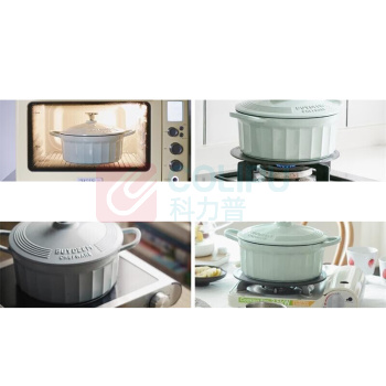 北鼎 Buydeem 珐琅铸铁锅 CP521(22cm)