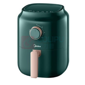 美的 Midea 无油空气炸锅家用大容量全自动多功能薯条机智能 KZ30E201G 3L (绿色)