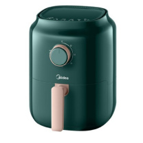 美的 Midea 无油空气炸锅家用大容量全自动多功能薯条机智能 KZ30E201G 3L (绿色)