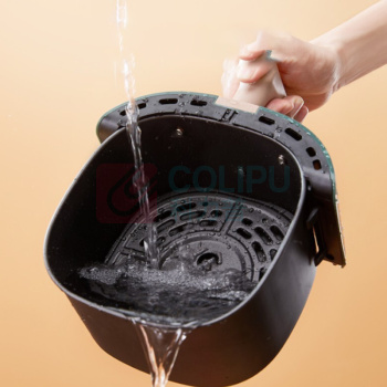 美的 Midea 无油空气炸锅家用大容量全自动多功能薯条机智能 KZ30E201G 3L (绿色)