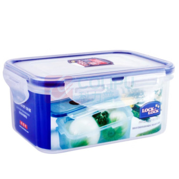 乐扣乐扣 LOCK&LOCK 塑料保鲜盒 HPL811 600ML (半透明)