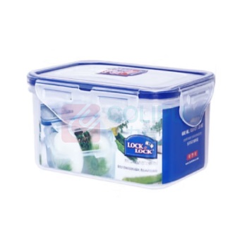 乐扣乐扣 LOCK&LOCK 塑料保鲜盒 HPL811 600ML (半透明)