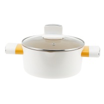德世朗 DESLON 银月麦饭石不粘汤锅 DFS-T952 直径20cm 