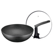 苏泊尔 不粘锅 星星石 电磁炉煤气灶通用炒锅 NC30PA1 30cm 