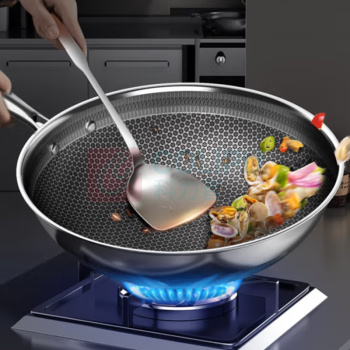 康巴赫 KBH 白金系列不锈钢锅具套装 KGB-T03J 直径32CM+22CM+16CM 