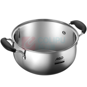 爱仕达 ASD 磁通304不锈钢汤锅 TS22B1WG 4.2L 