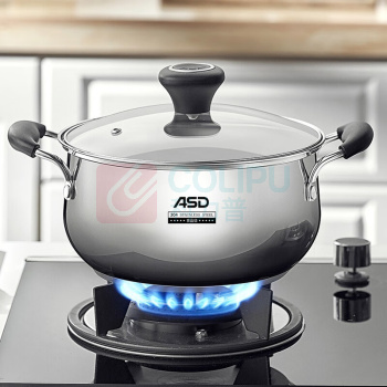 爱仕达 ASD 磁通304不锈钢汤锅 TS22B1WG 4.2L 