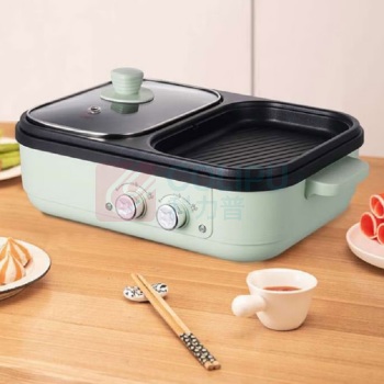 艾贝丽 多功能料理锅 ABL-HG09 1300w (薄荷绿)