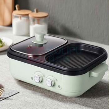 艾贝丽 多功能料理锅 ABL-HG09 1300w (薄荷绿)