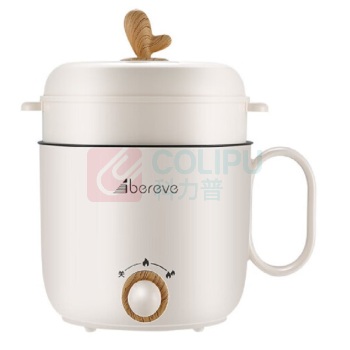 艾贝丽 电火锅带蒸笼 ABL-HG15 1.5L (米白)