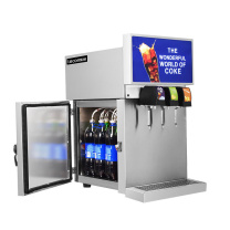 乐创 lecon 碳酸饮料分杯机 LC-218Z3S 三阀出口免安装