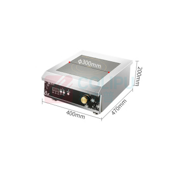 圣托 Shentop 商用电磁炉 STB-CP35 3500W 平面旋钮款